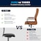 Flash Furniture High Back Brown/Black LeatherSoft Executive Swivel Chair GO-2286H-BR-BK-GG - alternate 10